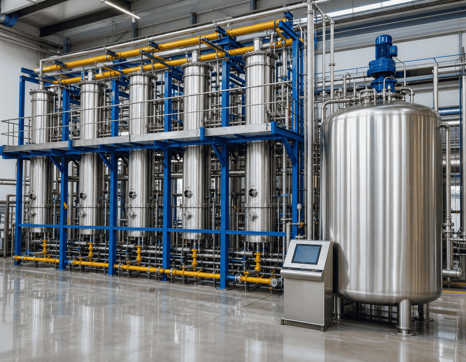 Oil extraction processing plant